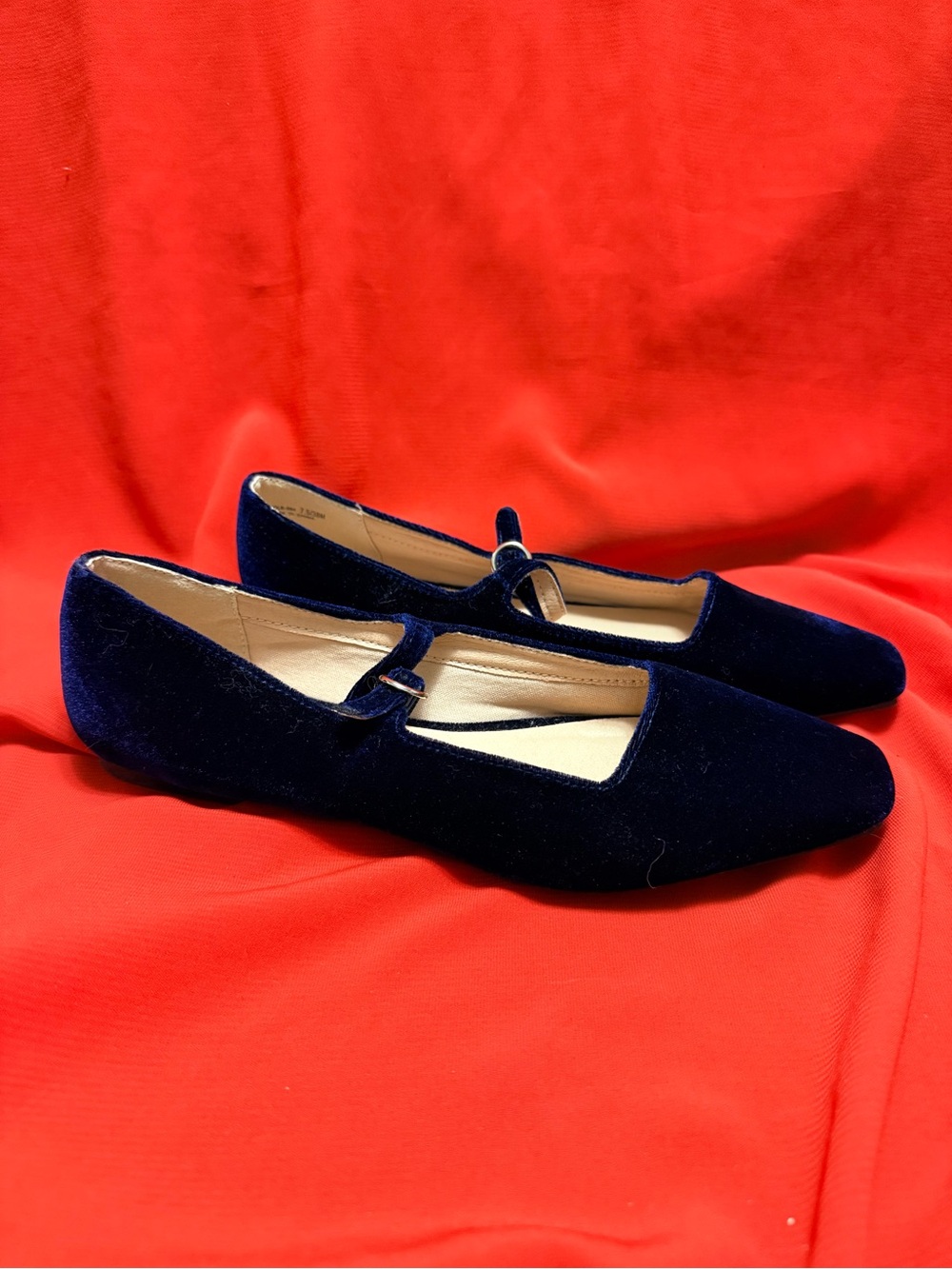 CL by Laundry Blue Suede Mary Janes